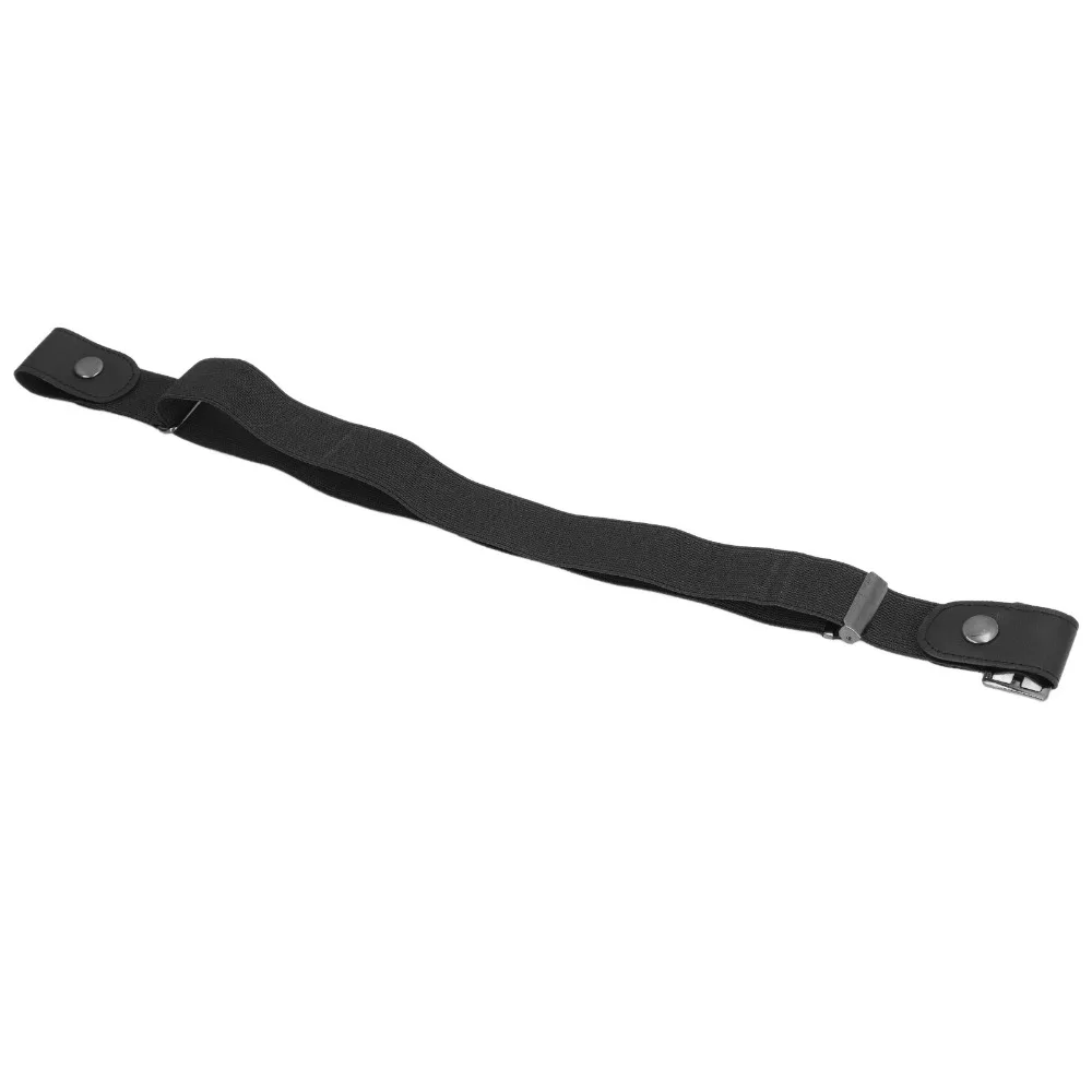2PCS Elastic No Buckle Stretch Belt Adjustable Woven Cloth Invisible Elastic Belt Stretch with Detachable Clip