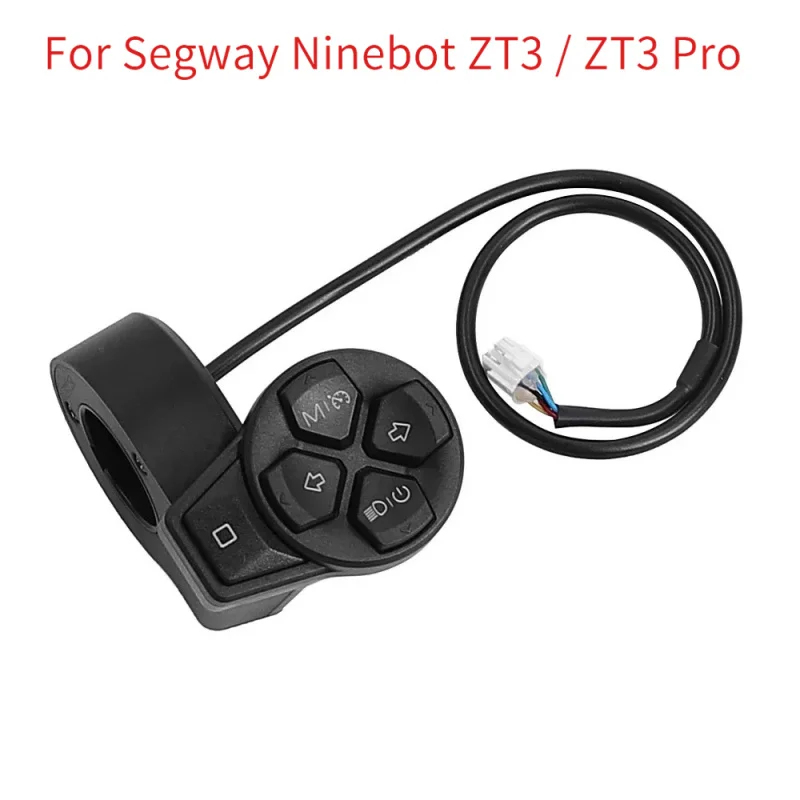 

Original Rotary Knob Switch For Segway ZT3 / ZT3 Pro Electric Scooter Turn Signal Meter Switch Red or Black Color