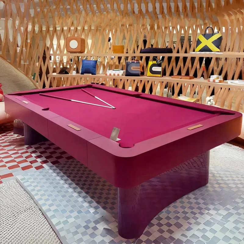 Luxury Billiard Table 8ft 4 in 1 Pool Table Portable Pool Table