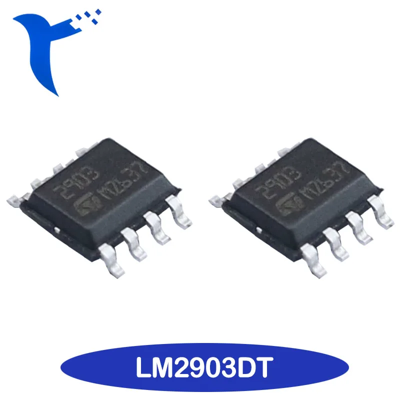 New LM2903DT Screen Printing 2903 SOP-8 Dual Voltage Comparator Chip