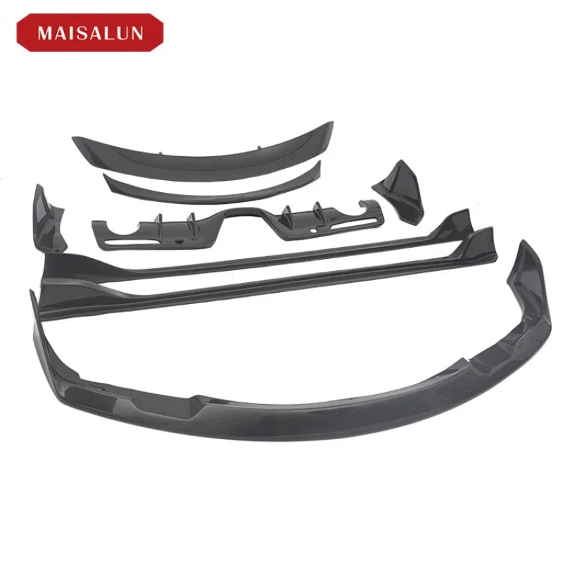 

Good Fitment Carbon Fiber Body Kit S-A90 2019+ Upgr to a Style Front Lip Rear Diffuser Splitter Rear Spoiler