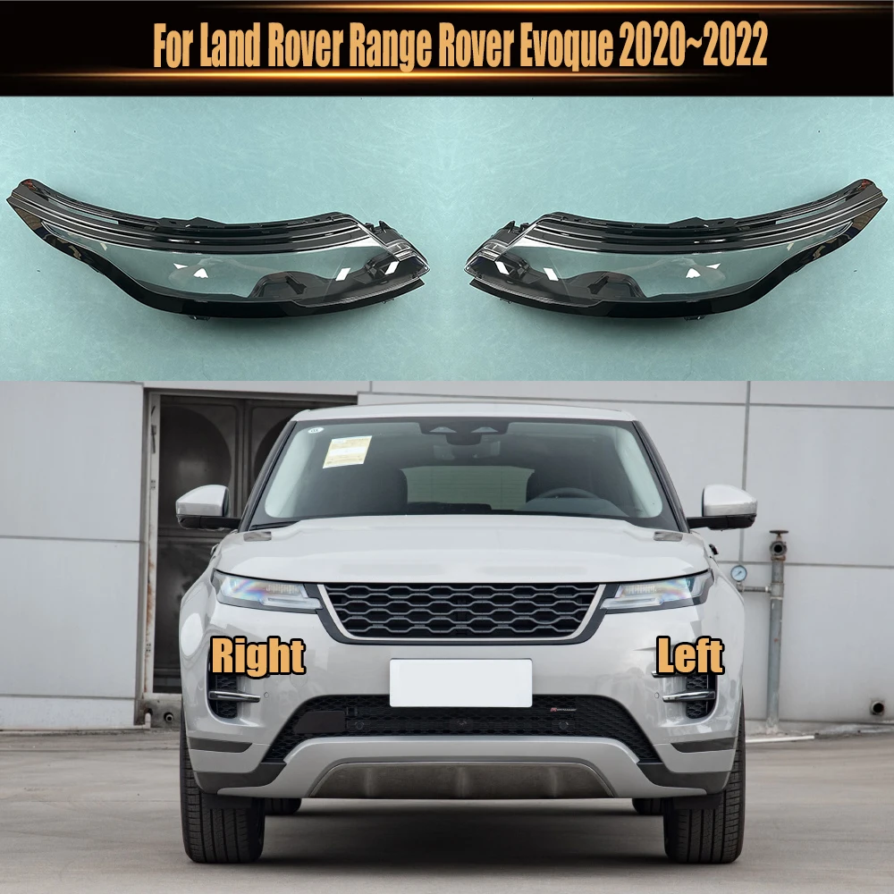 

For Land Rover Range Rover Evoque 2020~2022 Lampshade Case Headlamp Lens Replacement Front Auto Protection Shell Cover