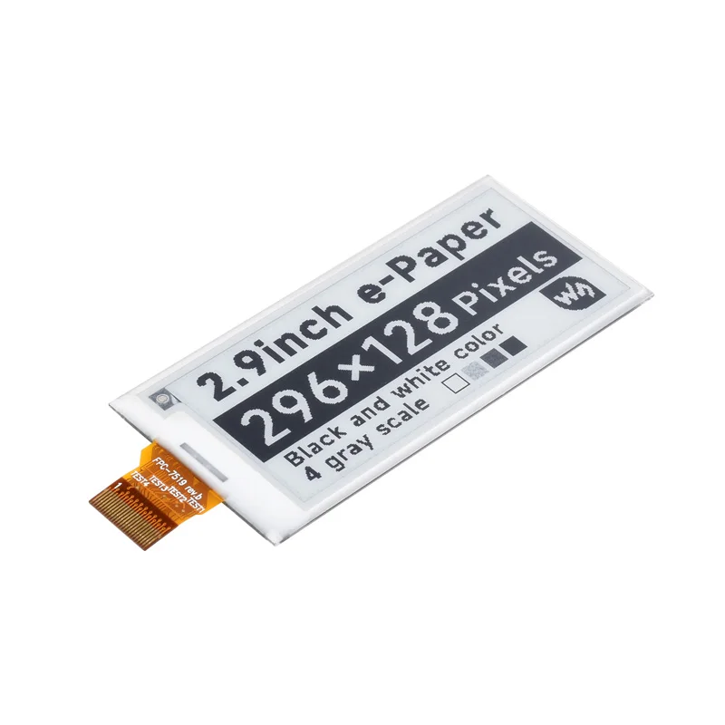 Picture 4: 2.9inch e-Paper E-Ink display module option 296x128 For Raspberry Pi / Jetson Nano