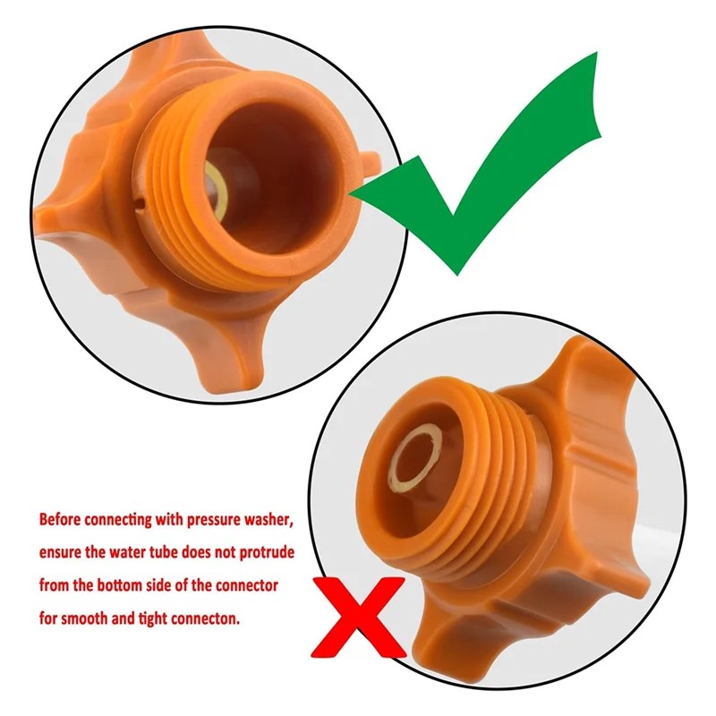 AAAC-2 ensemble adaptateur de bouchon de bouteille WA4038 pour adaptateur de bouchon de bouteille Worx Hydroshot-WA4038 pour 60044335   Bouchon de bouteille pour nettoyeur haute pression
