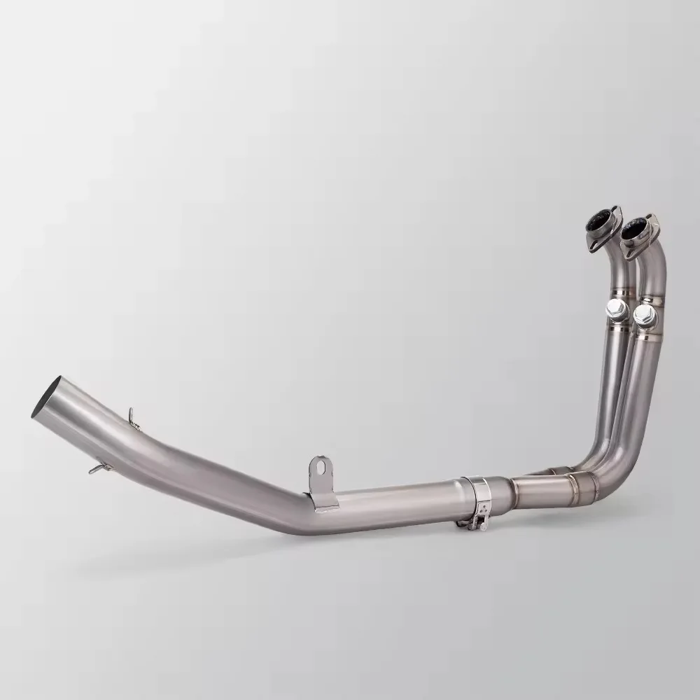 For 450SR motorcycle locomotive modified exhaust pipe, titanium alloy front and tail set, can be connected to 51mm tail