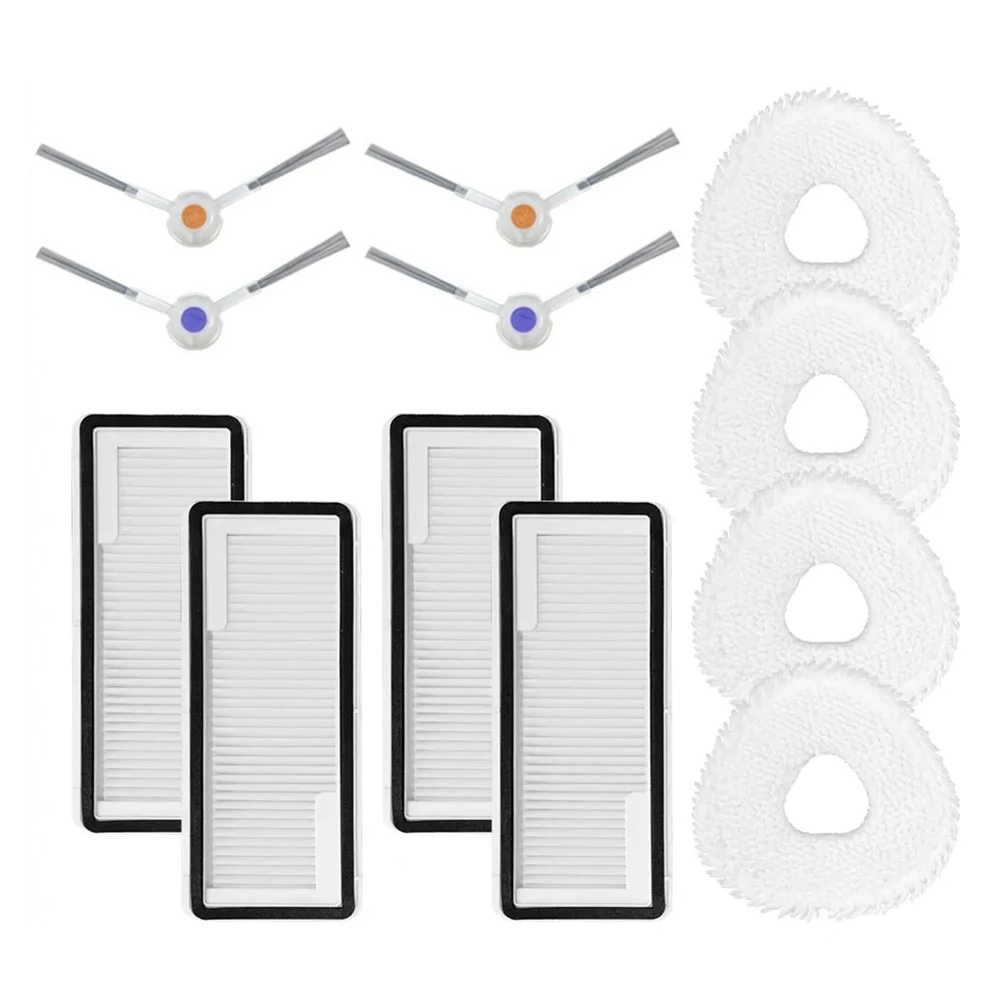 الجديد لـ Freo X Ultra / J4 جهاز آلي لتنظيف الأتربة فرشاة جانبية فلتر Hepa ممسحة قماش قطع غيار بديلة