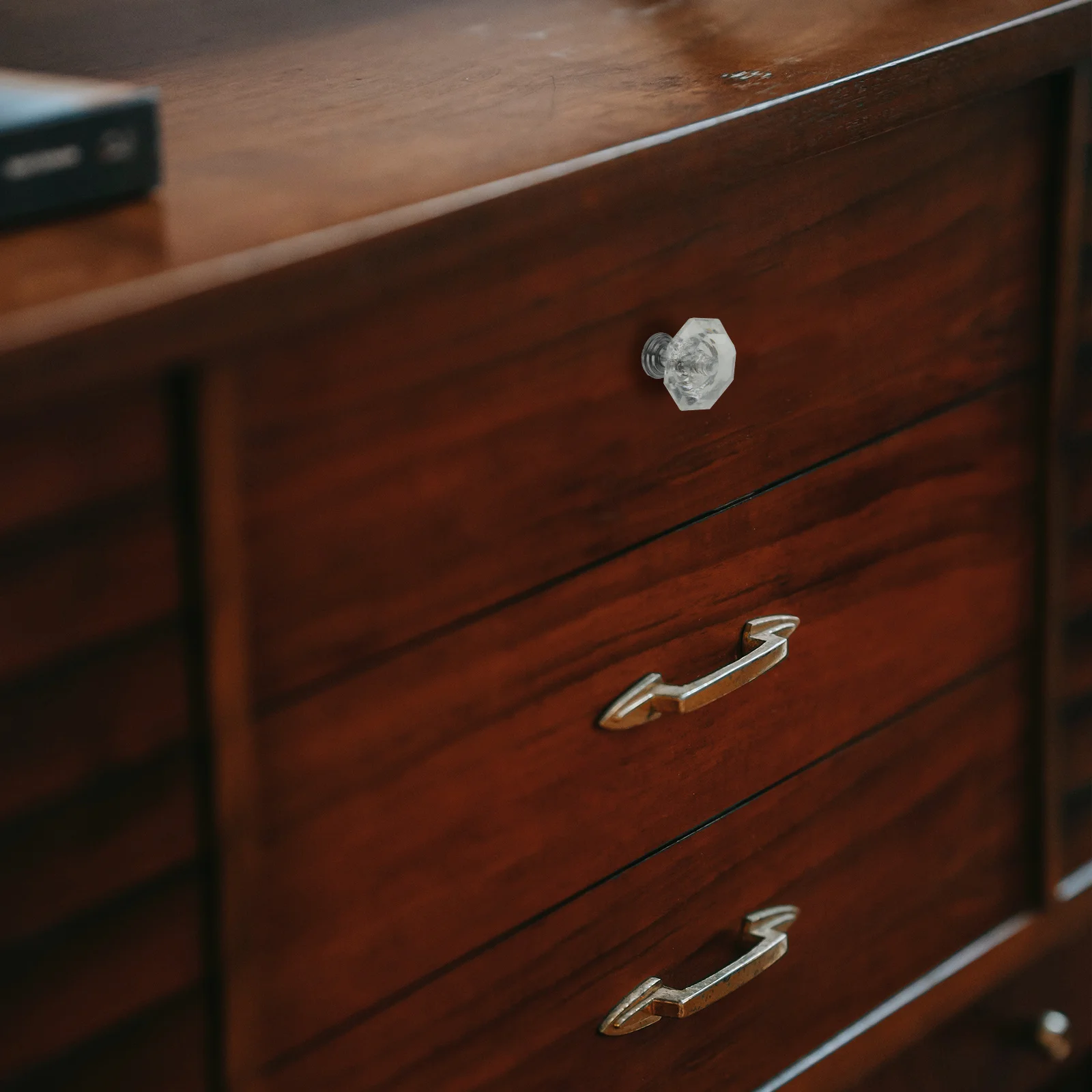 

Drawer Dresser Crystal Door Handle Knob Cabinet Handles Acrylic Household Knobs