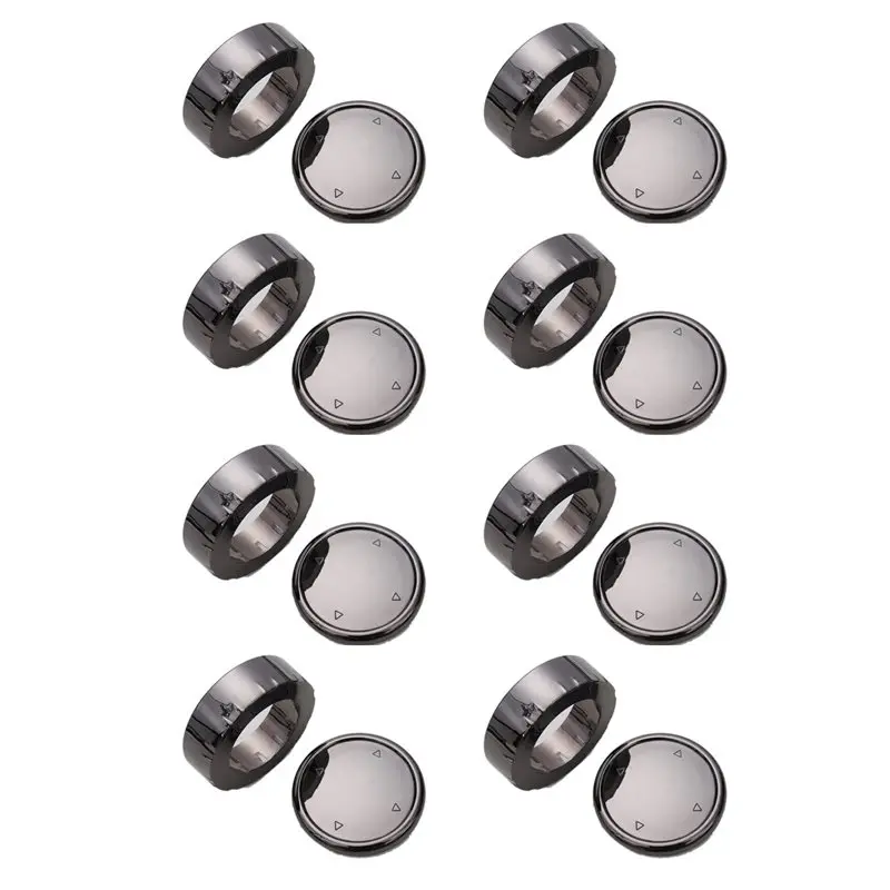 

Precise 8X For Idrive Car Multimedia Button Cover Trim Knob Sticker For -BMW F10 F18 F07 F20 F21 F06 F12 F30 F01 F02 F25 F26