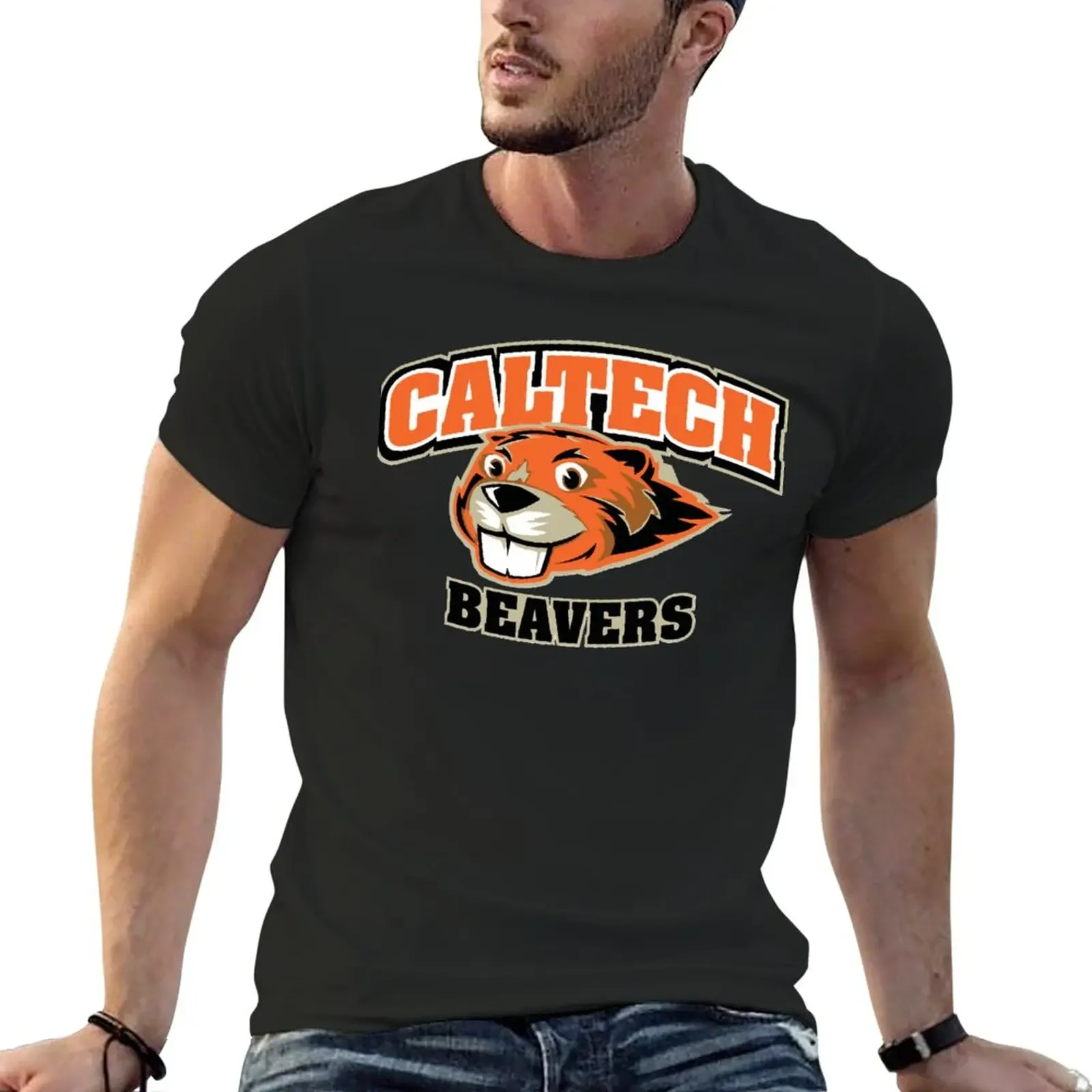 Caltech Beavers Essential T-Shirt boys whites graphics t shirts for men