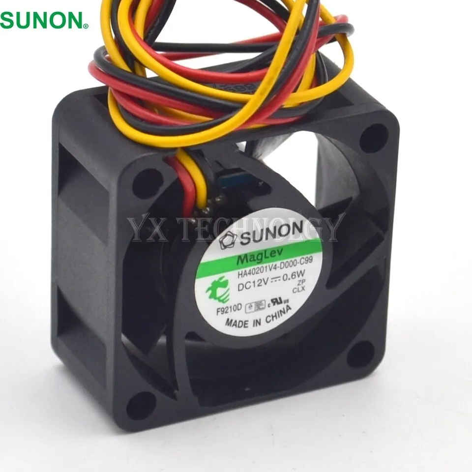 HA40201V4-D000-C99 4020 40MM 12V 0.6W Maglev cichy wentylator chłodzący do Sunun 40*40*20MM