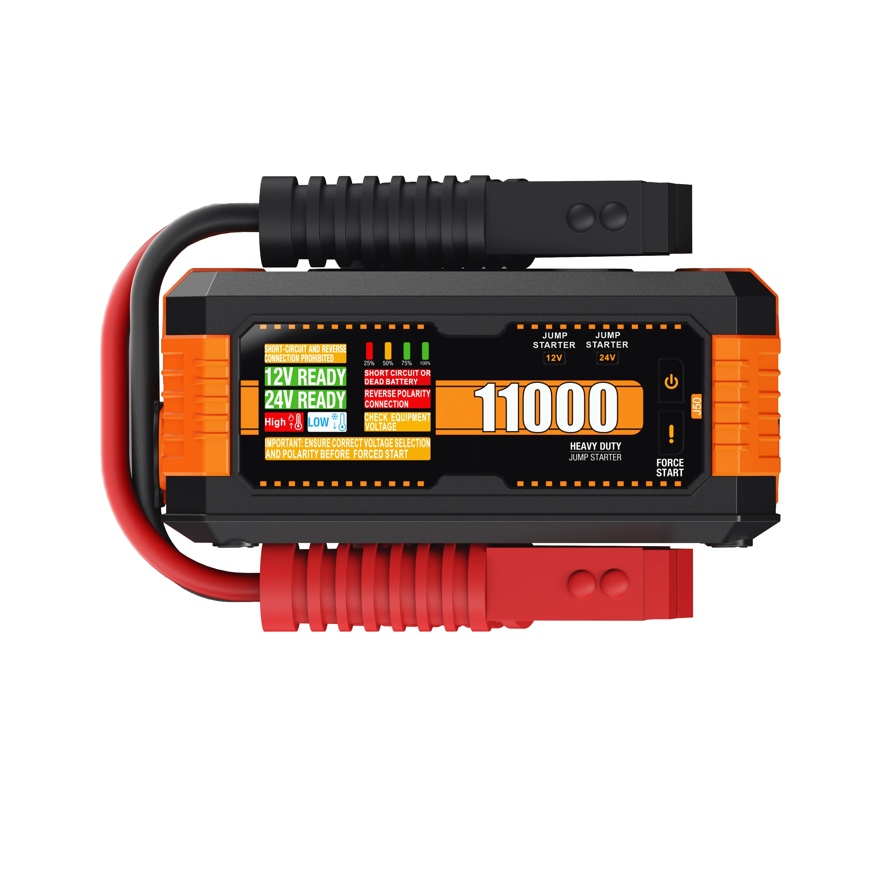 84000mAh 12V/24V Truck Jump Starter Power Bank 10080A Fast Charge 45L Gas/Diesel Engines LED Light 209 Start Times