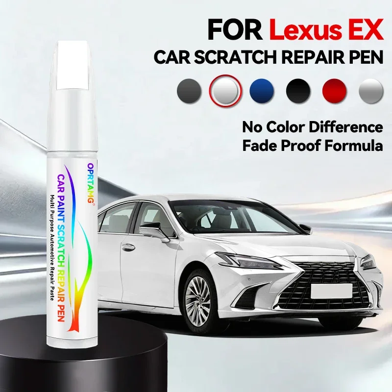 

Ручка-корректор для ремонта лакокрасочного покрытия автомобиля Lexus EX 1990-2026, средство для удаления царапин, аксессуары для авто, черный, белый, серый, серебристый цвета
