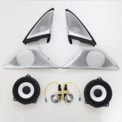 Car For BMW G30 New 5 Series LED Speaker Cover Midrange Tweeter Music Stereo Horn Ambient Light Illuminate Refit Loundspeakers
