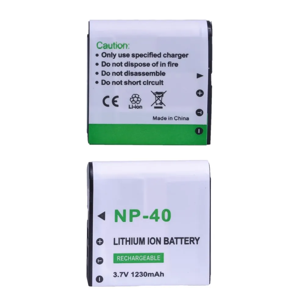 NP-40 Battery with Charger for Casio EX-Z450, EX-Z600, EX-Z750, EX-Z850, EX-Z1000, EX-Z1050, EX-Z1080, EX-Z1200, EX-P600