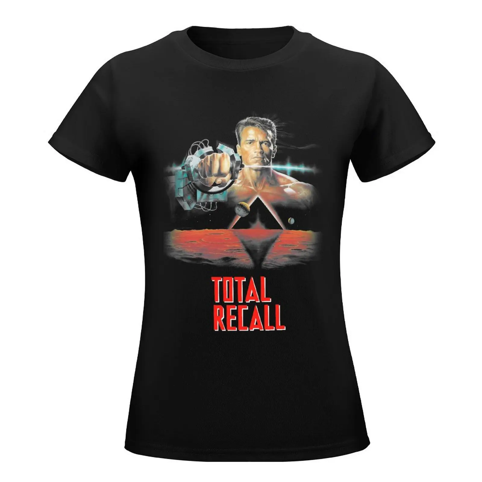 Studio Canal Total Recall 'Total Recall' T-Shirt female kawaii clothes Women tops