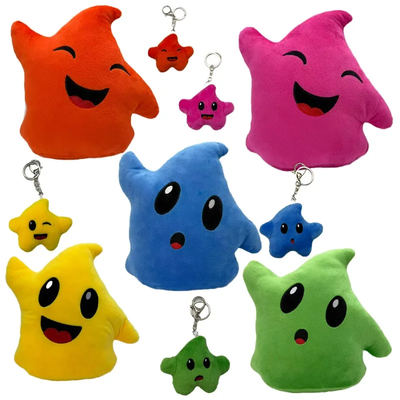 

Набор плюшевых игрушек Luma Star: милые мягкие плюшевые куклы-звездочки, подарок на день рождения для детей, декор для дома и комнаты, коллекционные, 2026