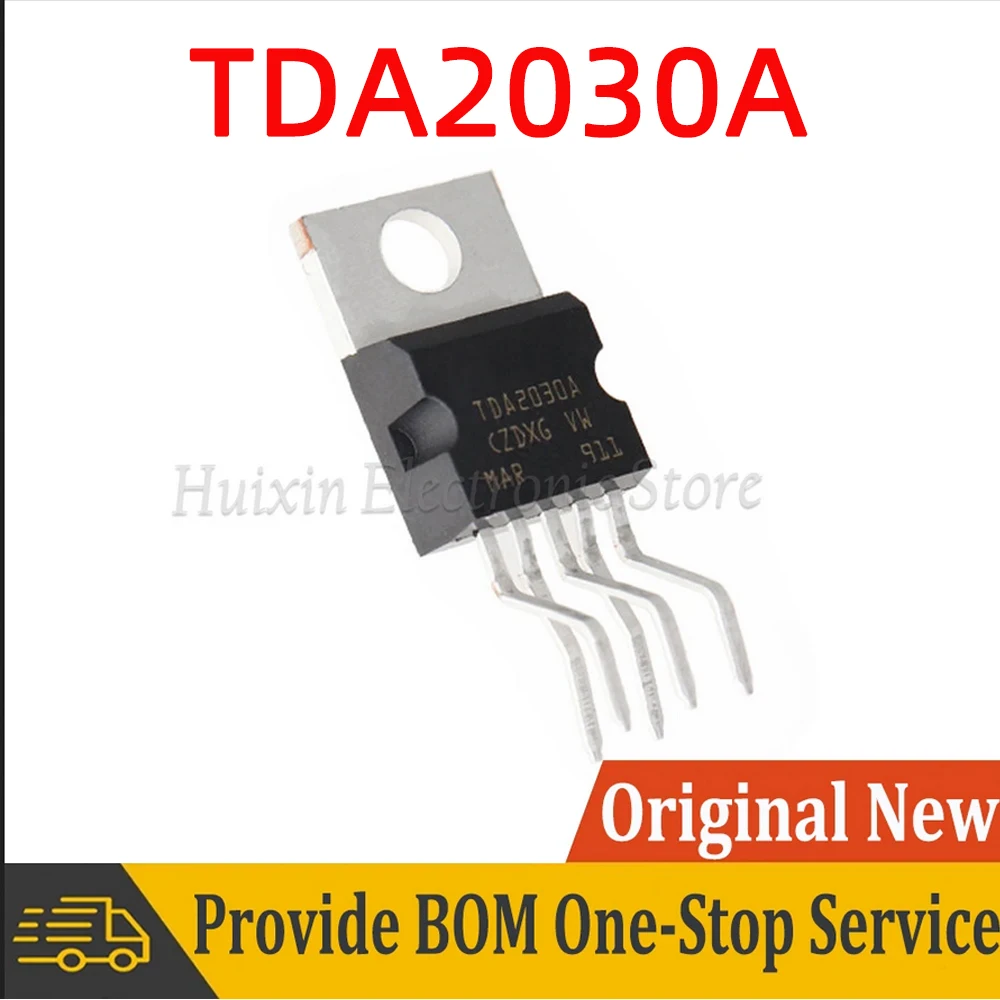 

5pcs/lot TDA2030A TDA2030 TO-220-5 TO220 Audio amplifier IC New Original TDA2030