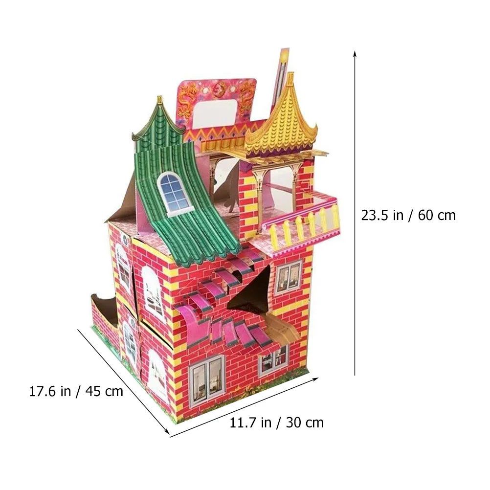 Large Denomination Burning Paper Villa House Ancestor Money Funeral Bolivar Currency 1 Million