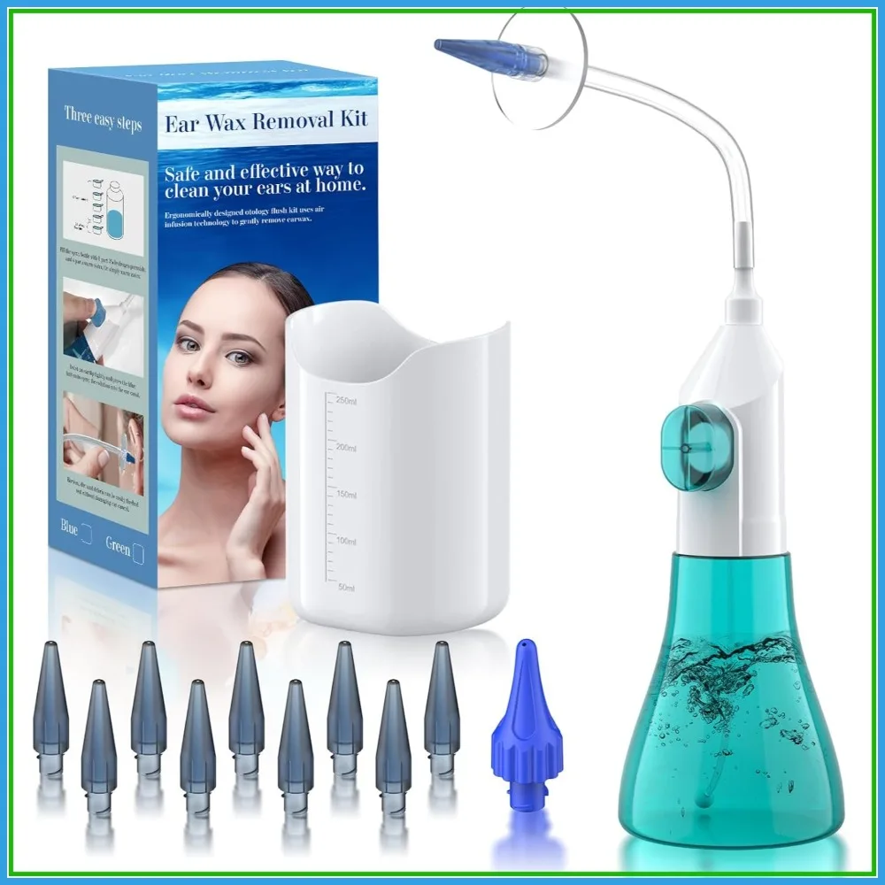 

Ear Wax Removal Kit - Safe Manual Ear Irrigation System for Effective Cleaning