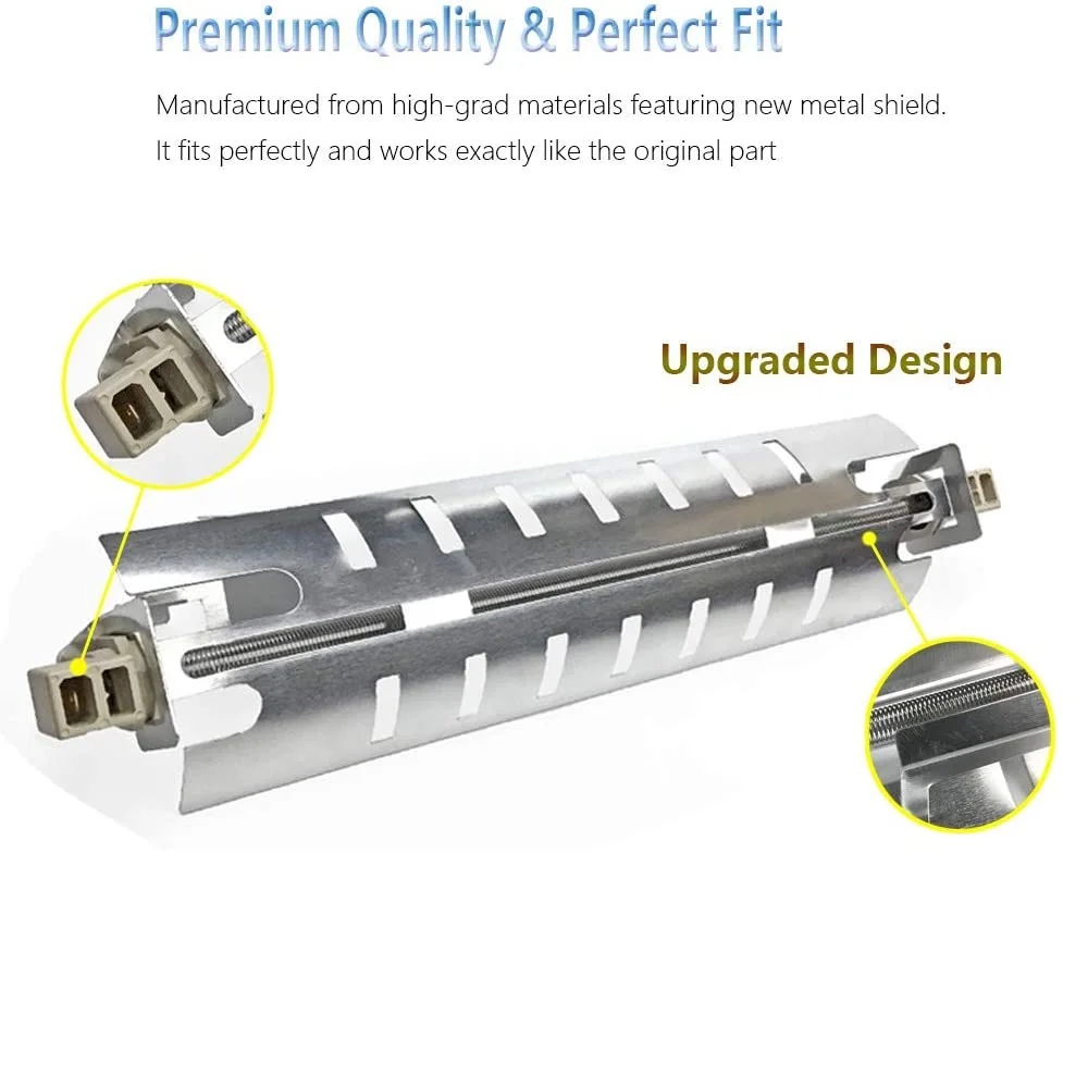 WR51X10055 Refrigerator Defrost Heater Kit, Defrost Element Assembly Replaces WR55X10025 AP3672963 PS964350 PS1018130