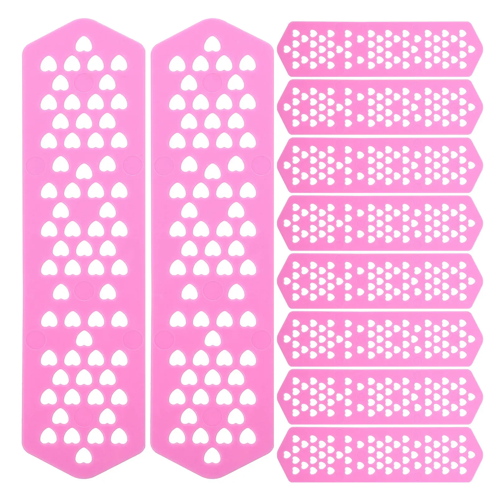 

10Pcs Hair Perm Rollers ABS Professional Cold Perm Tool for Stylists Versatile Heatless Curling Rollers for Long Short Hair