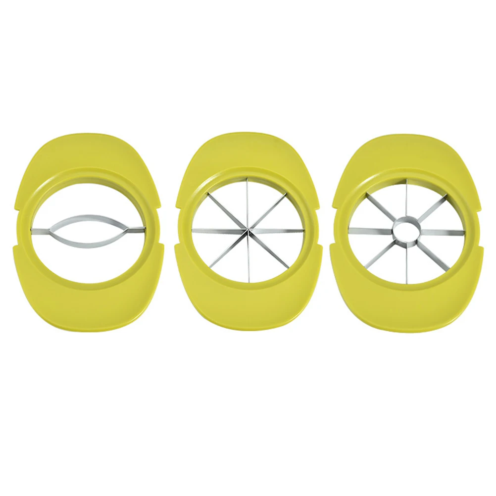 

Fruit Slicer Corer Stainless Steel Blade Kitchen Gadget Apple Orange Pear Mango Cutter Veggie Tool Radish Shredder