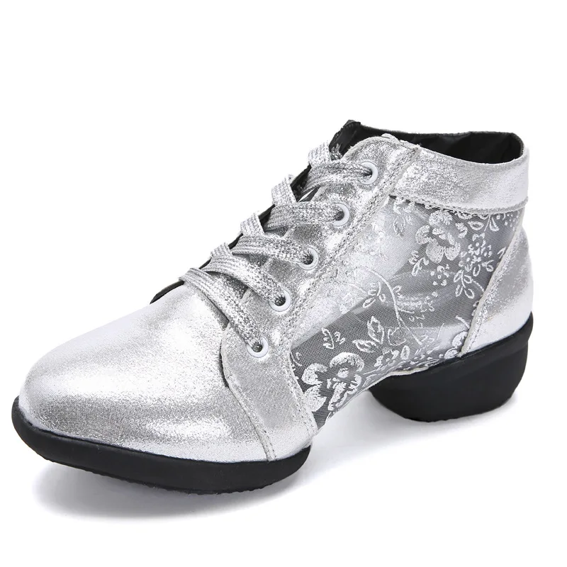 Scarpe da ballo da donna Suola morbida Scarpe da donna Breath Jazz Hip Hop Scarpe da ginnastica sportive Scarpe da ballo jazz moderne da donna