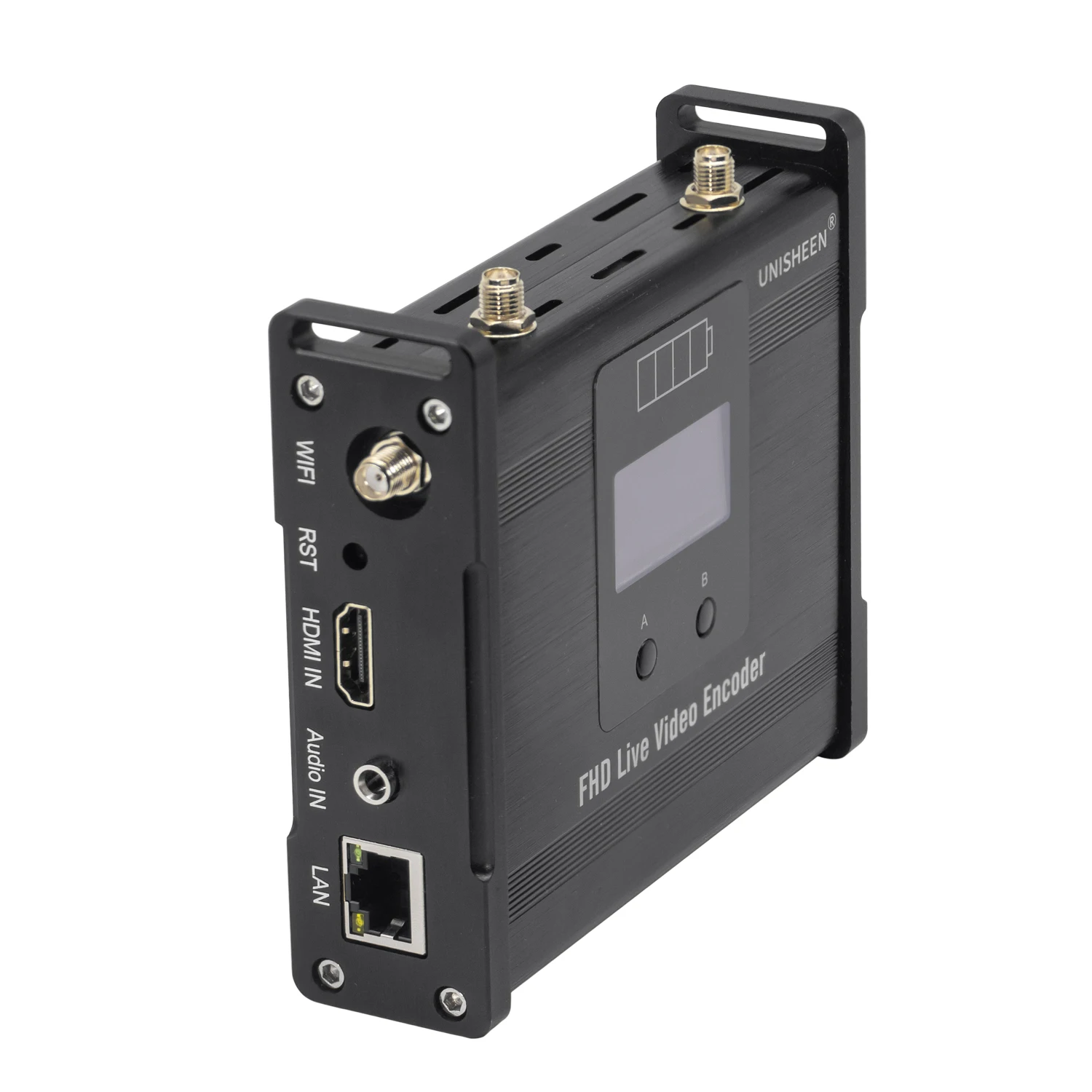 2026 H.264 H.265 WIFI Transmitter Ip Rtmps Live Broadcast Wireless SRT RTSP SRT 4G LTE HDMI Video Capture Box Encoder Streaming