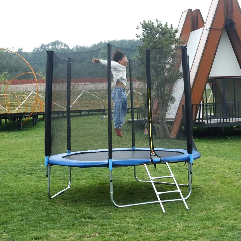 

Child Trampolines For Adults With Enclosures Round Outdoor Garden Commercial Stable High Bounce Annual Bestseller