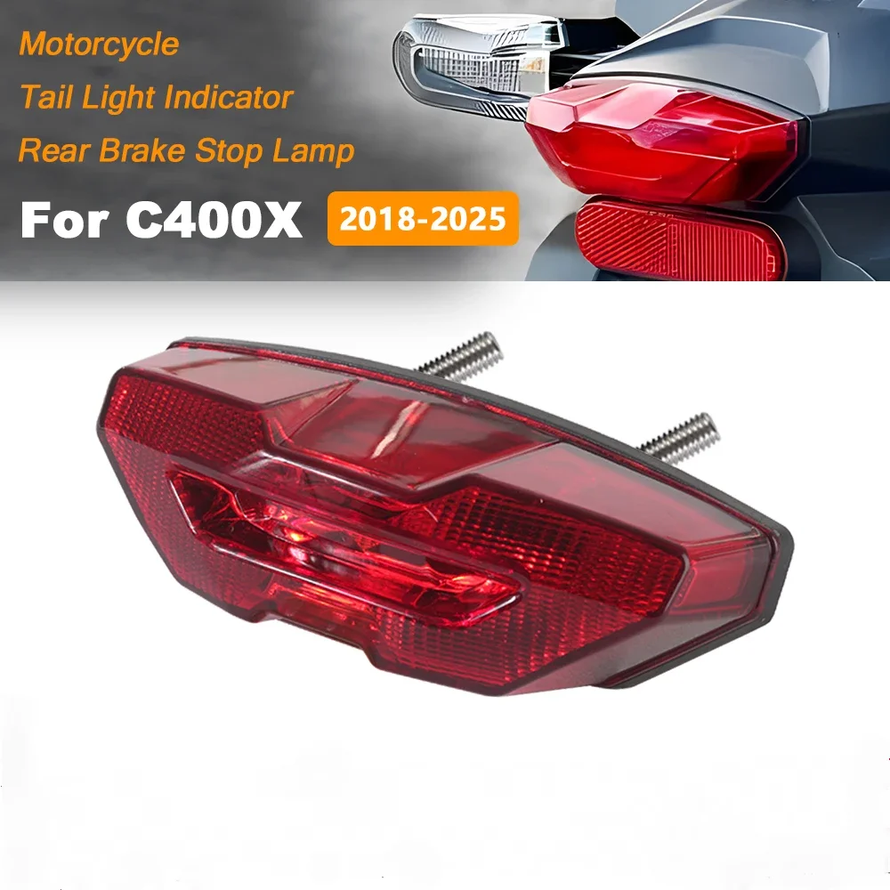 

Мотоциклетный светодиодный задний фонарь, интегрированный для BMW C400X C 400X2019 2018-2025, индикатор стоп-сигнала, аксессуары для задних фонарей