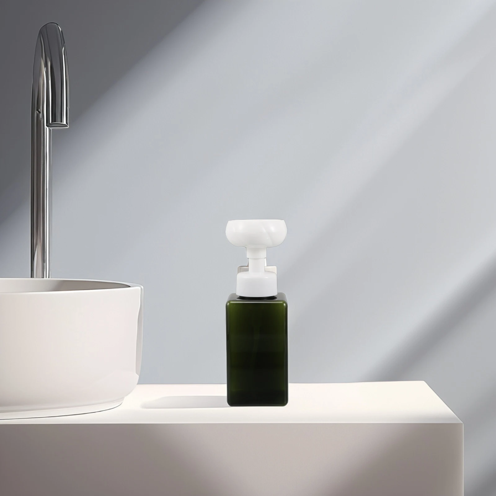

Mousse Foam Pump Bottle Dispenser Hand Soap Face Shampoo Bathroom Plastic Refillable Travel Cleansing Lotion Kitchen Container