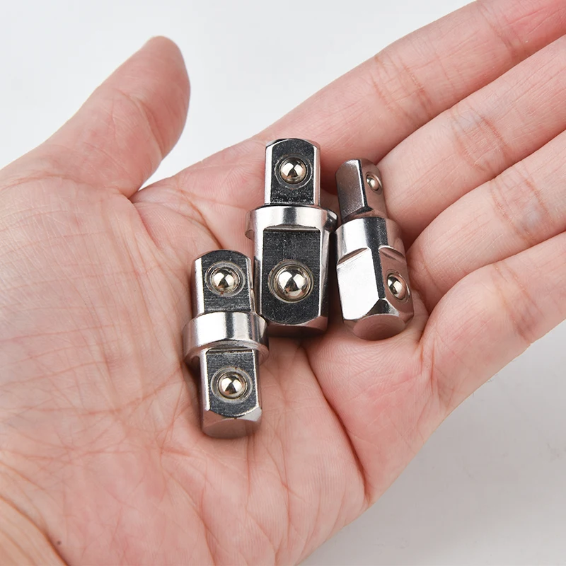 3pcs/set socket adapter variable diameter joint air cannon adapter mutual conversion accessory tool ratchet wrench adapter
