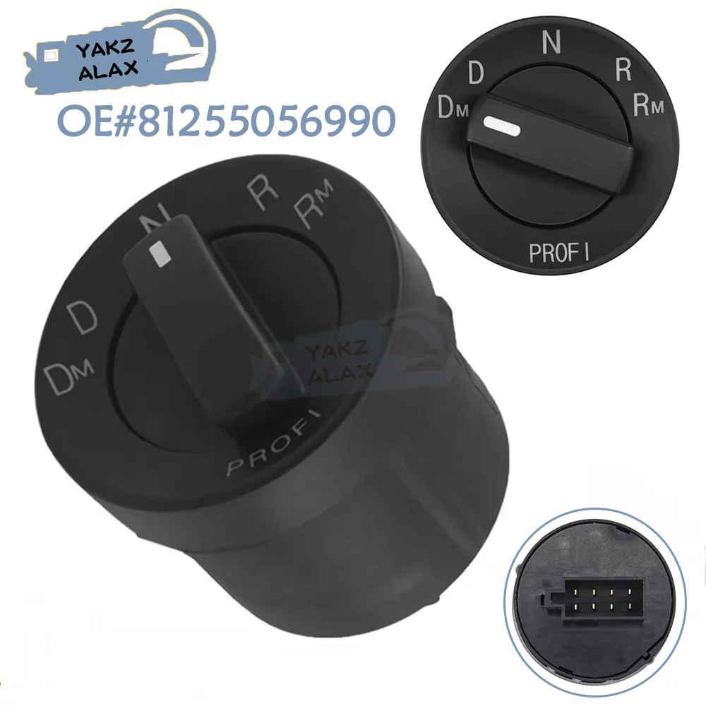 81255056990 for MAN Truck Left Hand Gear Shift Knob Shift Handle Knob Switch Headlight Switch Car Replacement Accessories