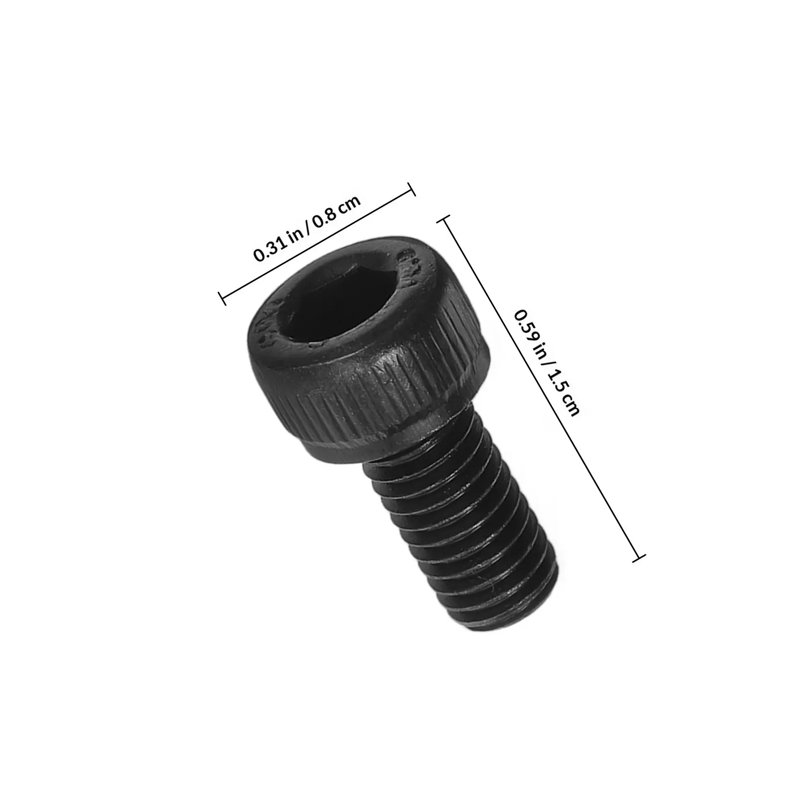 50Pcs Hex Socket Cap Screws High Strength Carbon Steel M5x10 Office Chair Repair Machine Screw Kit Socket Head Cap Screws Set