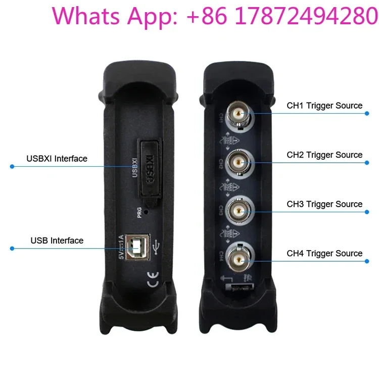 Automotive Diagnostic Equipment 607 PC USB Oscilloscopes 70MHz Bandwidth 1Gsa/s Automotive Oscilloscopes