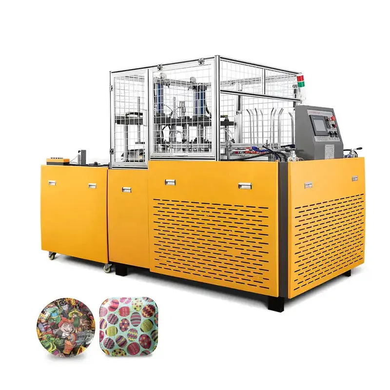 Disposable Paper Plate Machine Price Paper Plate Forming Machine Fully Automatic Paper Plate Making Machine