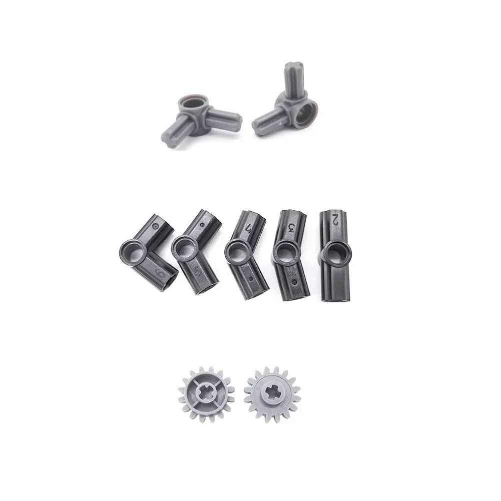 450pcs Gear CHAIN Link Connectors อิฐชุด DIY การวิเคราะห์ชิ้นส่วนใช้งานร่วมกับ legoeds รถของเล่นหุ่นยนต์ Building Blocks อิฐ