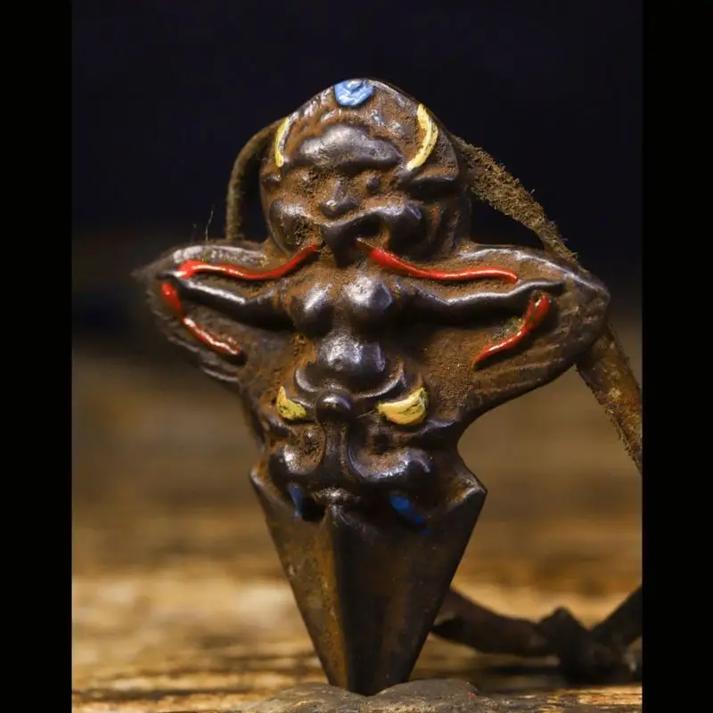 Tibet Tibetan Cross Garuda bird Eagle Vajra Instrument Statue Home Garden Decoration Fengshui Figurines Ornaments Crafts