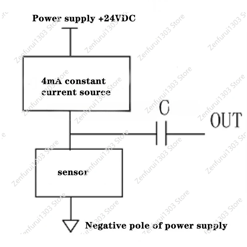 acceleration sensor,  vibration accelerometer, 100mv/g-1000mv/g, resolution 0.5mg
