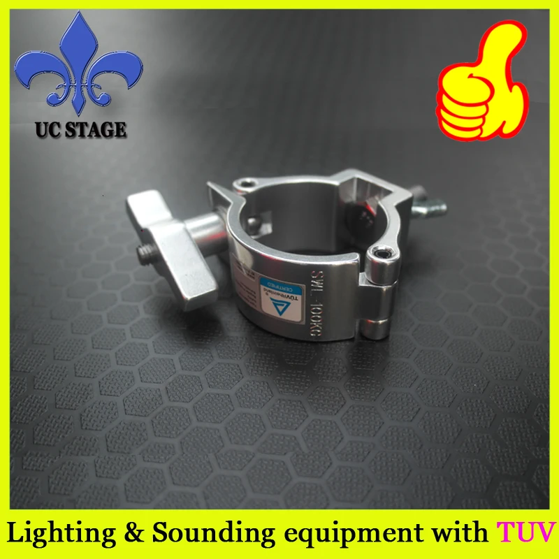 Dj Light Hook Global&Euro Truss Clamp Quick Lock T Nut Stage Light Clamp Dia. 38-41mm Load Capacity 100kg Quick Clamp TUV Passed