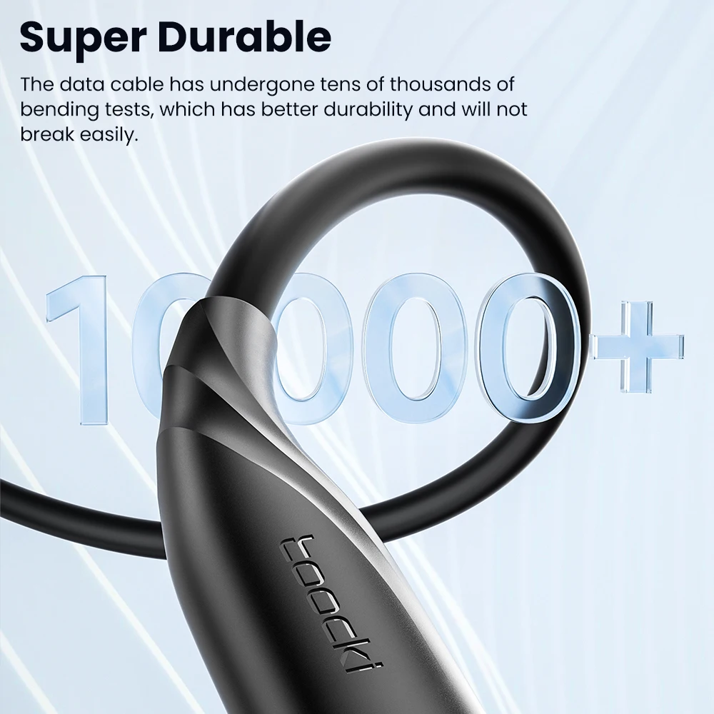 Toocki 20 واط USB C كابل الإضاءة آيفون 14 13 12 برو ماكس باد شحن سريع نوع C إلى الإضاءة شاحن الحبل آيفون X XR #4