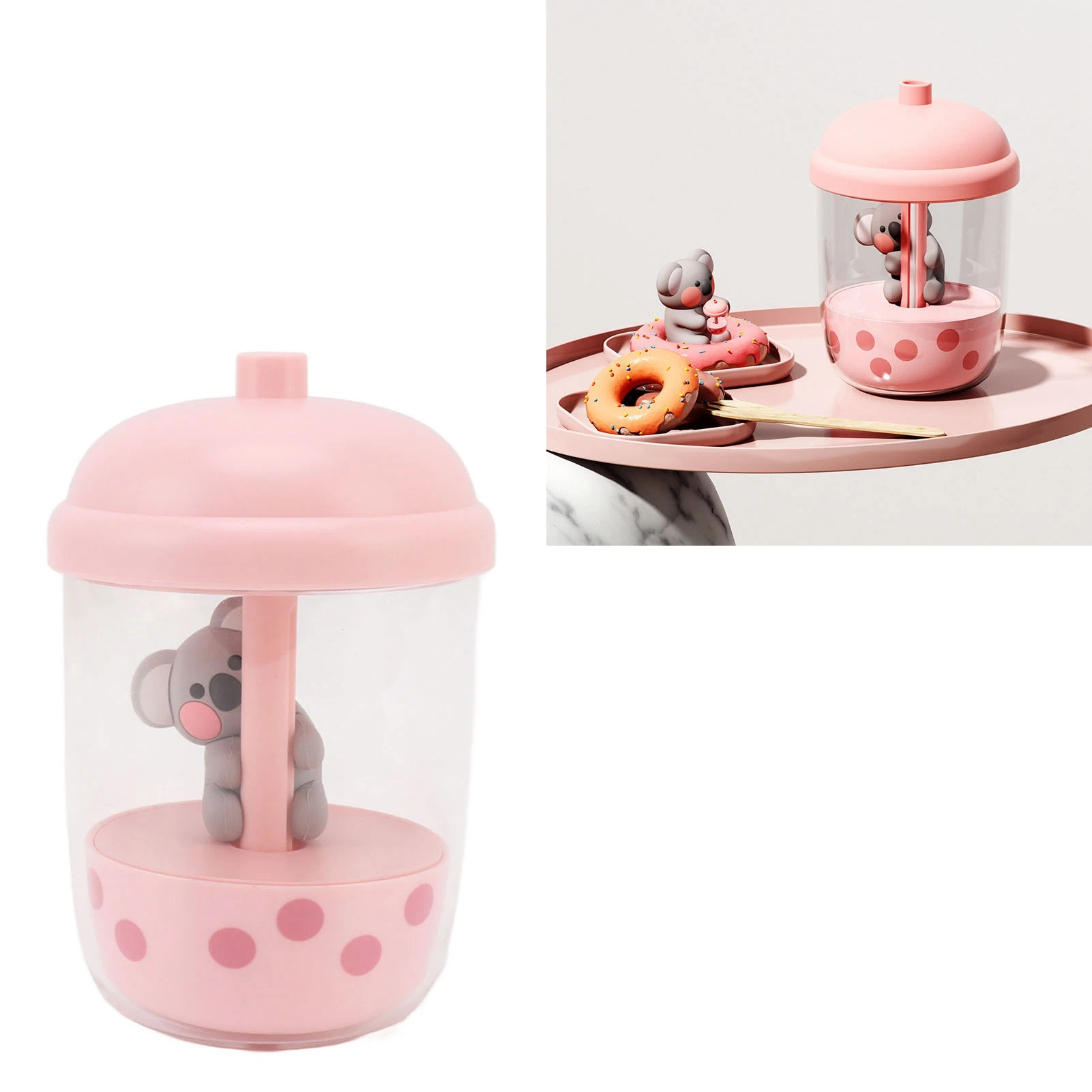 

Увлажнитель воздуха с изображением коалы, портативный увлажнитель с прохладным туманом, USB настольный увлажнитель для дома