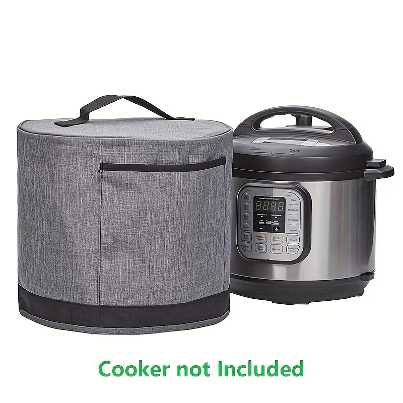 

Easy-to-Clean Insulated Dust Cover，Applicable6QT/8QTInstant Hot Pot - Durable and Sturdy，With Tool Storage Bag