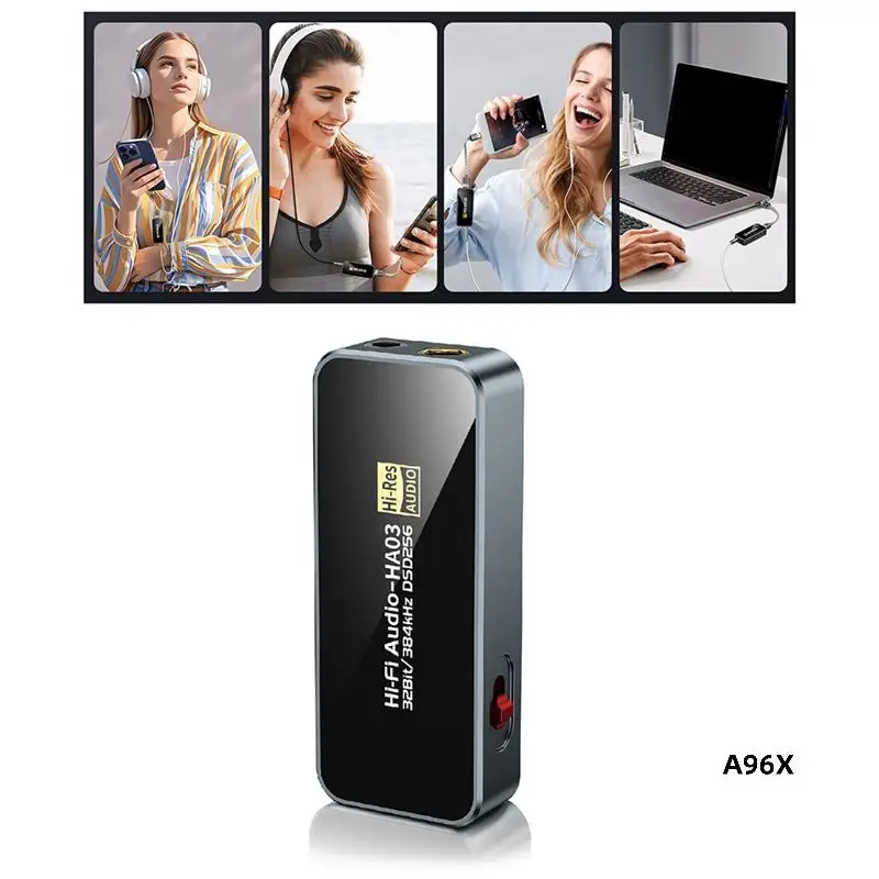 

HIFI Decoding Headphone Amplifier BJ10 Portable USB HIFI DAC CS43131 Decoding Chip