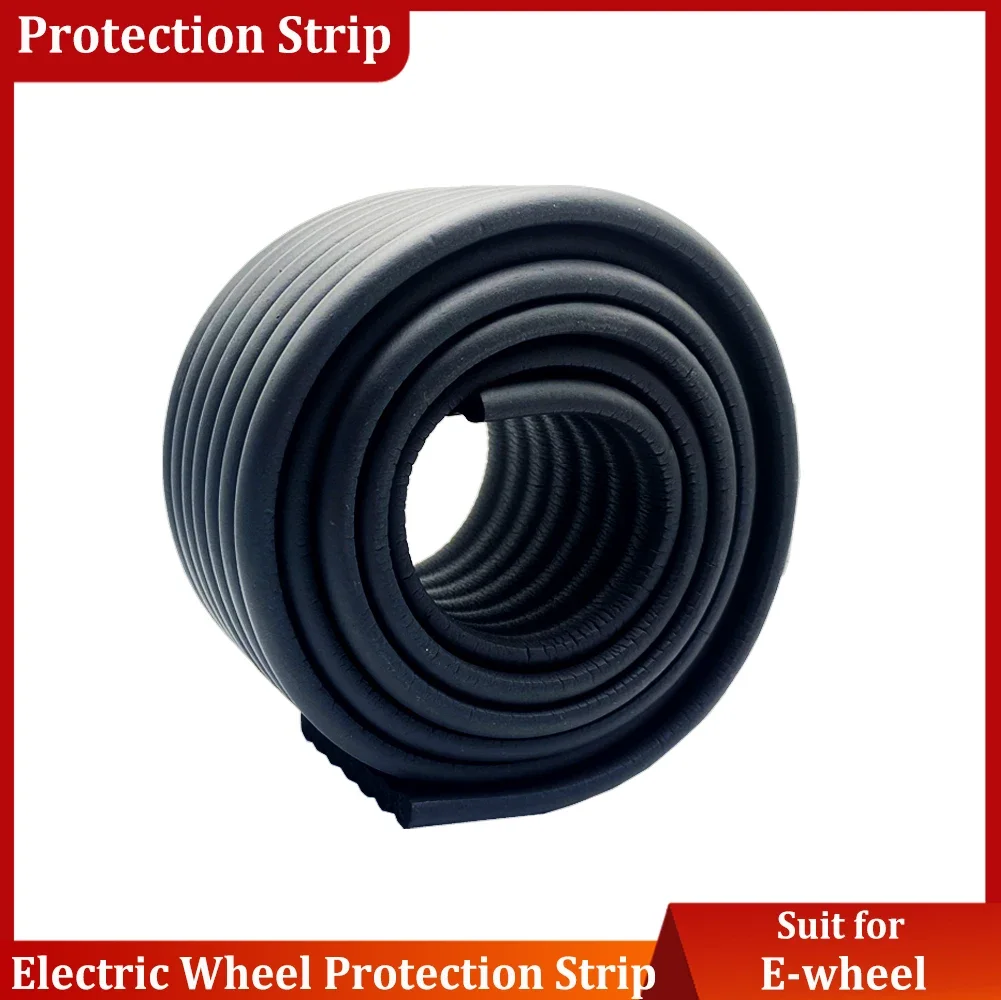 E-wheel Shell Protection Lip Body Edge Protection Guards Anti-collision Strip Longth 2m Width 8cm Protection Strip Part