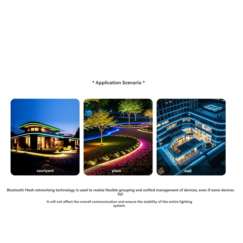 SP325E MESH Networking Synchronous RGBCCT LED Controller LED Strip Multiple Controllers Synchronized Control