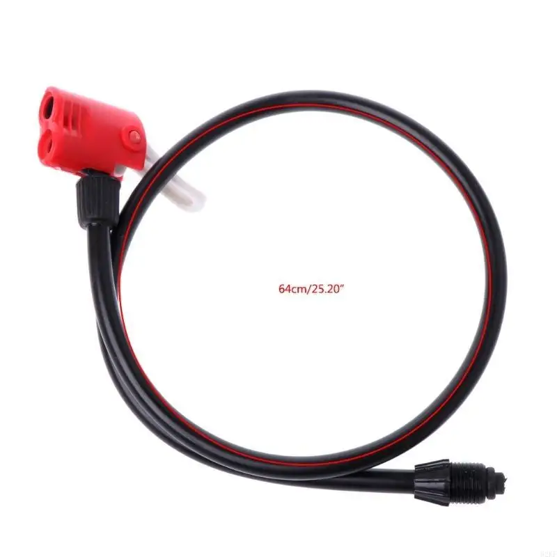 

62KF Bike Handy Portable Air Tire Inflator Replacement Hose Accessories