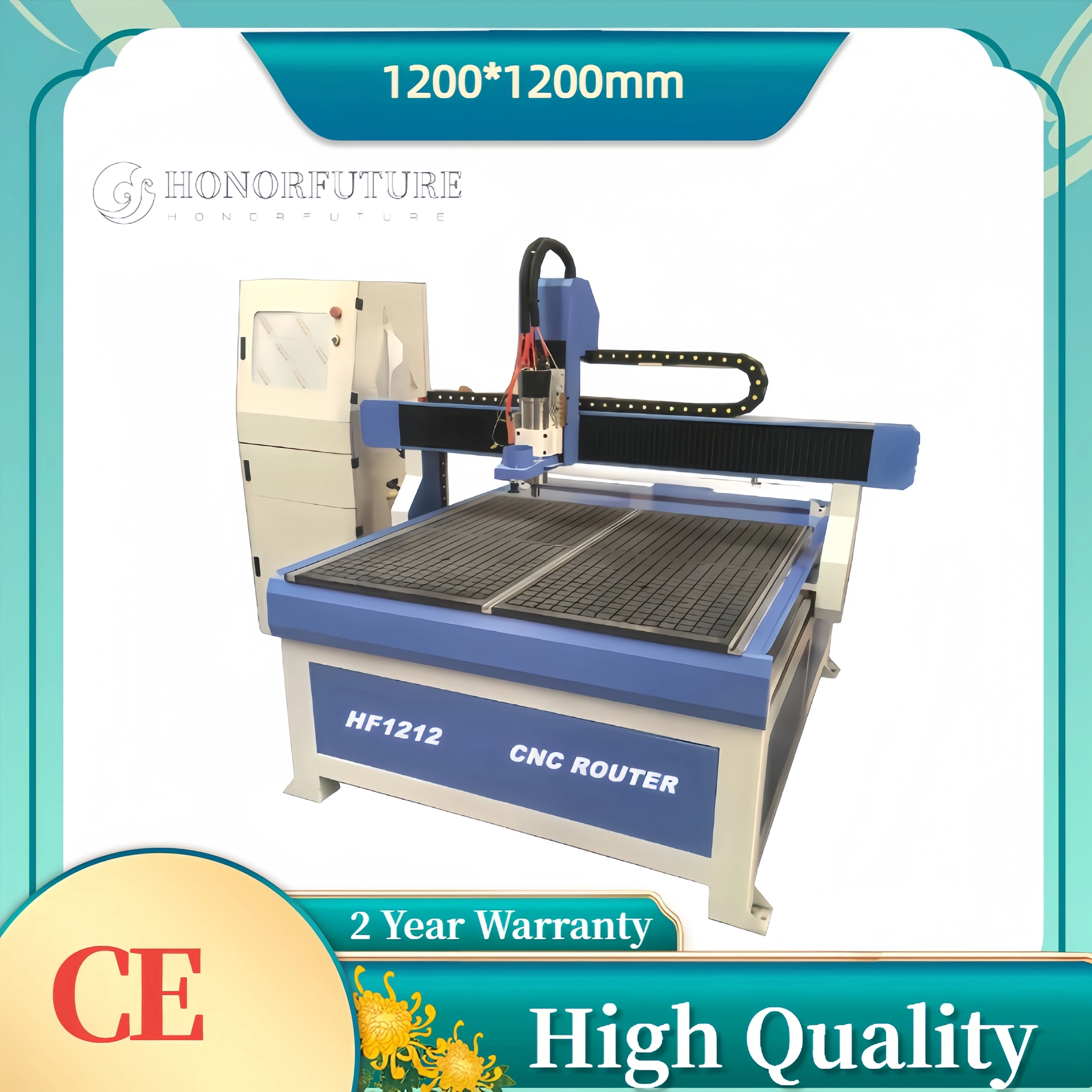 High Quality CNC Cutting Engraving Milling Machine Tools Table Router CNC Router Wood Working 1212 Kitchen Door for Sale Price
