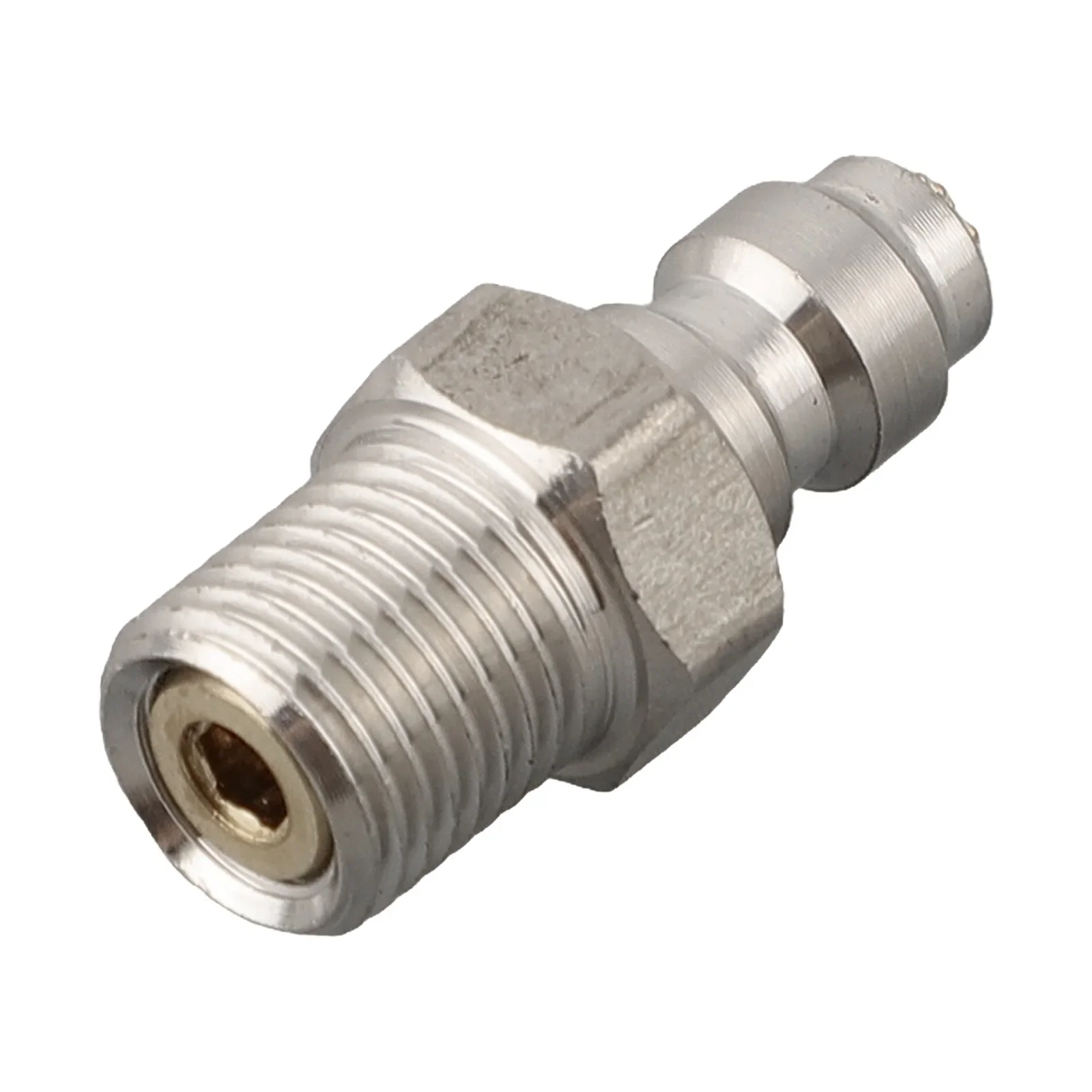 Stainless Steel Pneumatic Quick Coupler Kit With M10x1 Male Adapter For Efficient Air Refills And Leak Connections