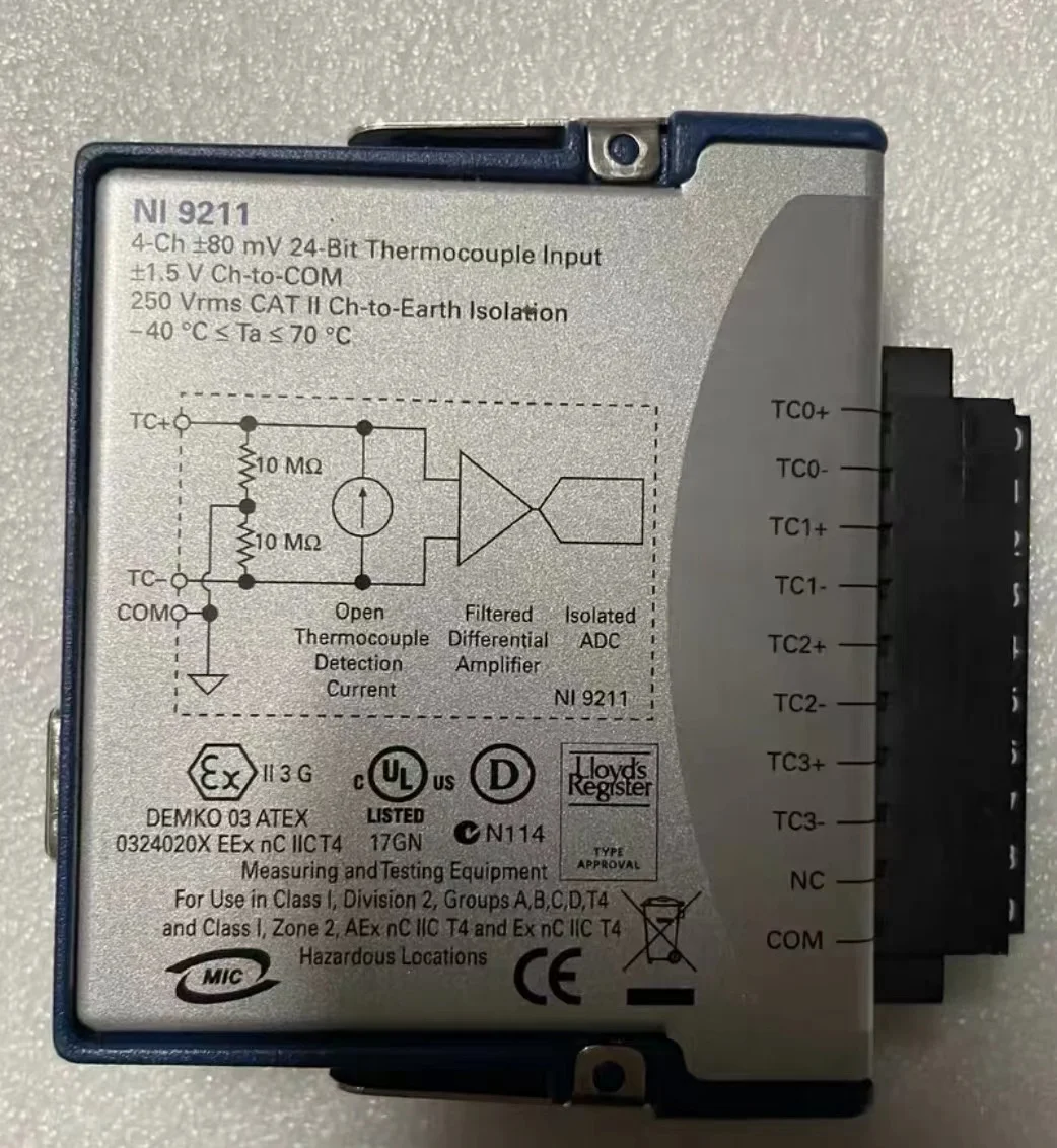 

Модуль ввода температуры/термопары National Instruments NI 9211 cDAQ